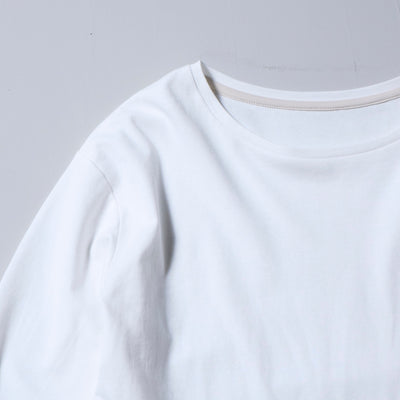 CUFFS SLEEVE TEE SHIRTS - モアプラス moreplus