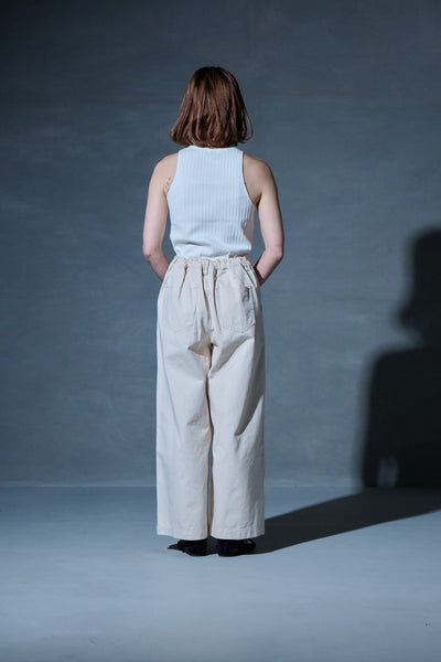 EASY WEST WIDE PANTS - モアプラス moreplus