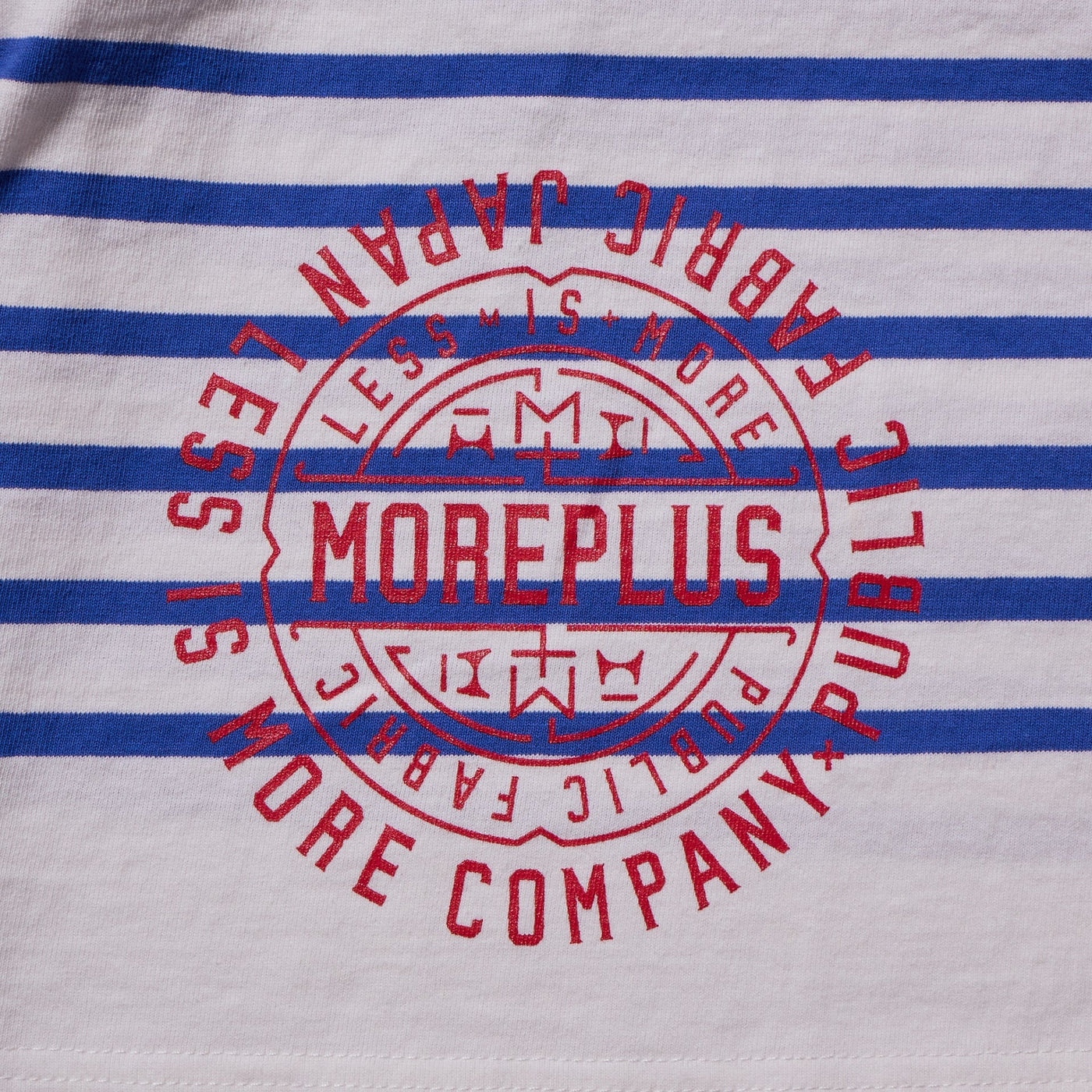 FRENCH BORDER T-SHIRTS - モアプラス moreplus