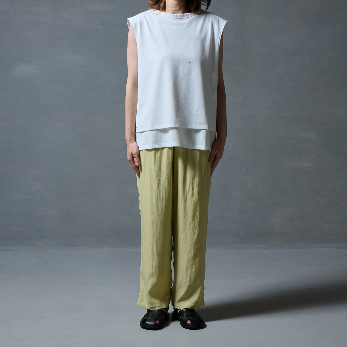 LAYERD TANK TOP - モアプラス moreplus