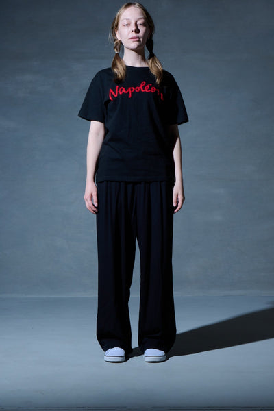 NAPOLEON EMBROIDERY TEE SHIRTS - モアプラス moreplus