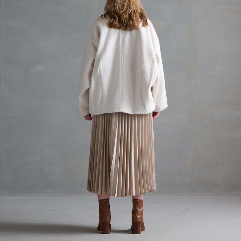 PLEATS SKIRT - モアプラス moreplus