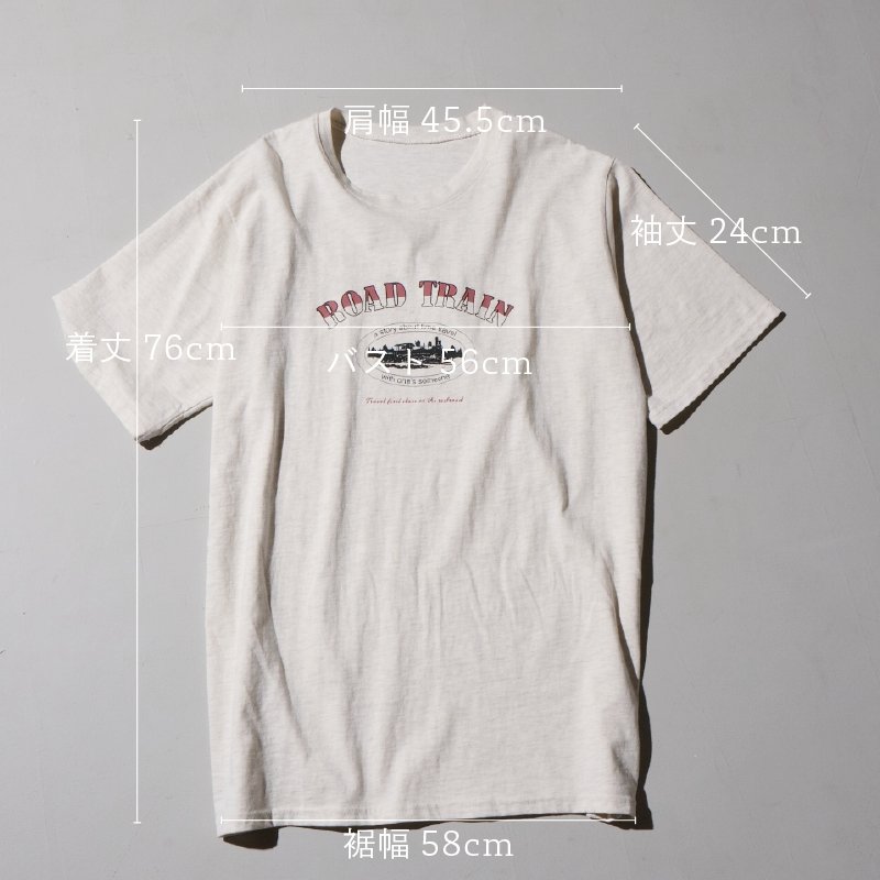 ROAD TRAIN TEE SHIRT - モアプラス moreplus